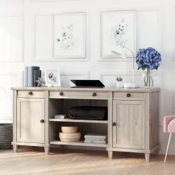 Sauder Hammond Credenza Desk - Chalk Oak (428247) 7 Sauder Hammond Credenza Desk - Chalk Oak (428247) -Professional Office Supply Store b98bb495e7396beca403c038a6dd3e11dec0d422 square3023851 4