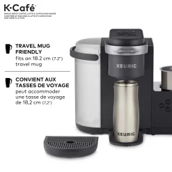 Keurig® Keurig K-Cafe Single Serve Coffee, Latte And Cappuccino Maker, Dark Charcoal -Professional Office Supply Store bafef02a49ac3cbdd9eda962c02c42261aa871f2 square2948352 8