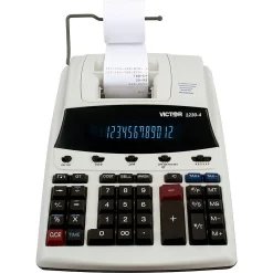 Victor 1230-4 12 Digit Commercial Printing Calculator