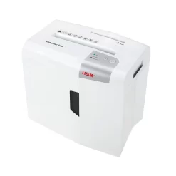 HSM Shredstar S10 10-Sheet Strip-Cut Shredder, White (HSM1042w)