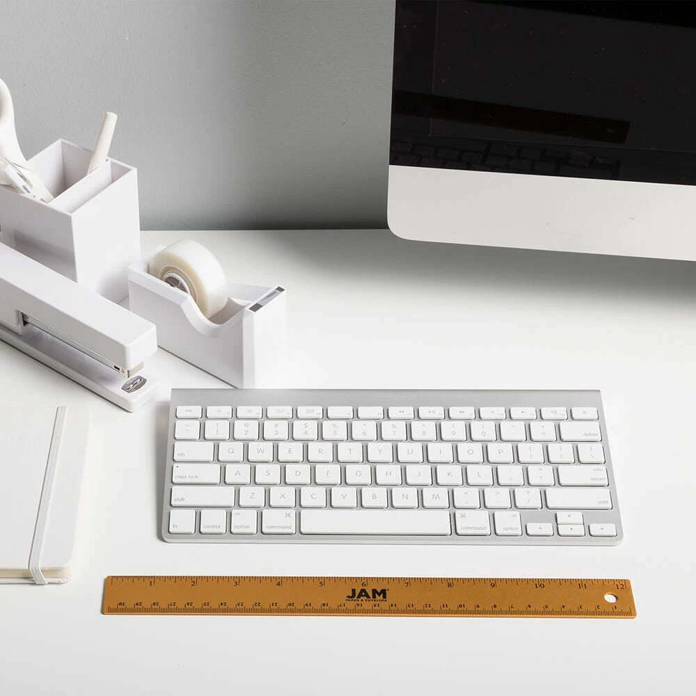 JAM Paper Stainless Steel Ruler With Non-Skid Backing - 12" - Gold - 12 Pack 5 JAM Paper Stainless Steel Ruler With Non-Skid Backing - 12" - Gold - 12 Pack - Image 5