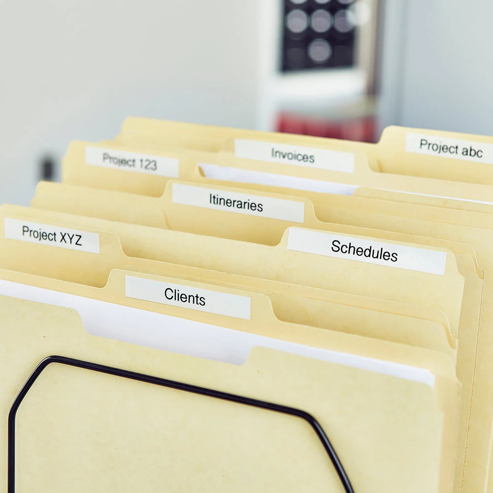 Brother Genuine MK231 Black On White Non-Laminated Tape For P-touch Label Makers, 12 Mm Wide X 8 M Long 3 Brother Genuine MK231 Black On White Non-Laminated Tape For P-touch Label Makers, 12 Mm Wide X 8 M Long - Image 3