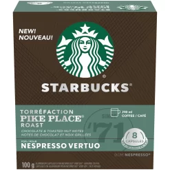 Starbucks VertuoLine Pike Place - 8 Pack