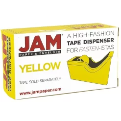 JAM Paper Modern Tape Dispenser, Yellow -Professional Office Supply Store c4a634fd4ae0d109fd949f8ae948bd0bcc264ccc square2500127 5
