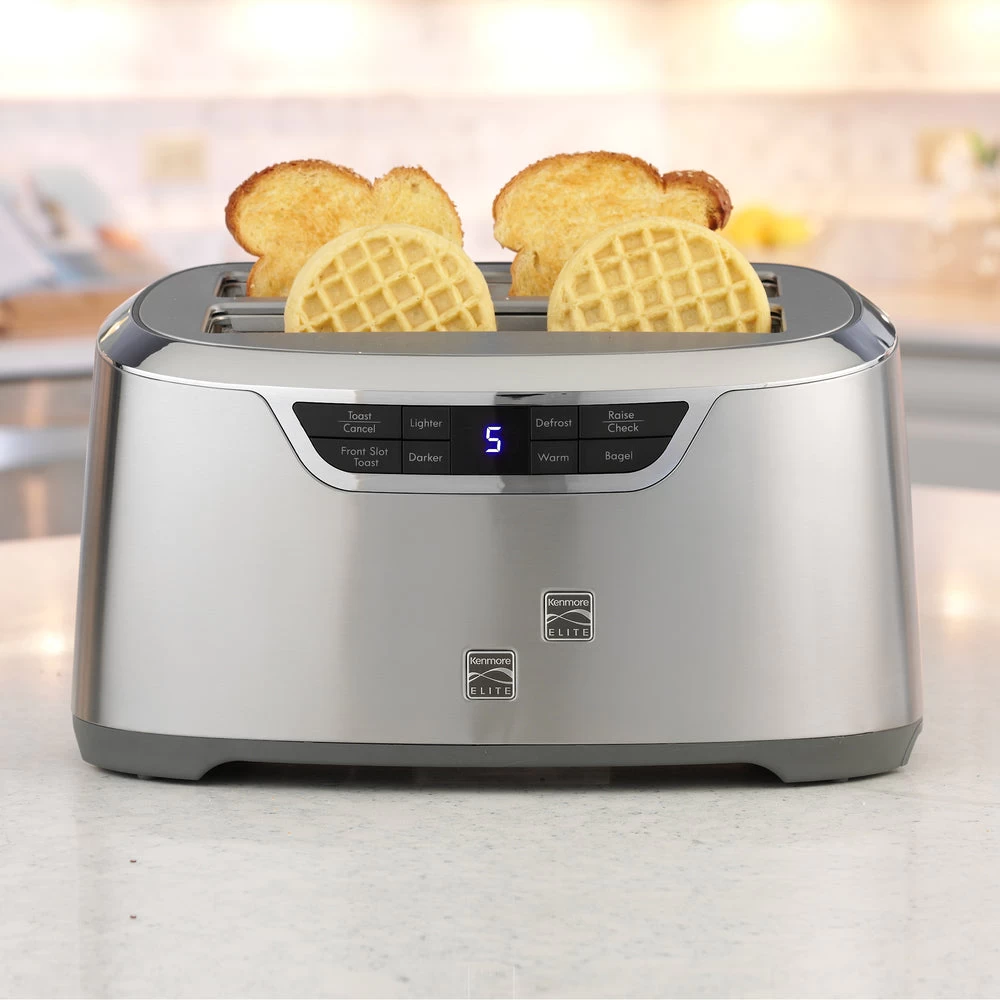 Kenmore Elite 4-Slice Auto-Lift Long Slot Toaster 5 Kenmore Elite 4-Slice Auto-Lift Long Slot Toaster - Image 5