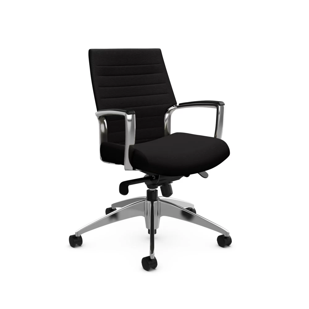Global Accord Medium Back Tilter Chair - Black 2 Global Accord Medium Back Tilter Chair - Black - Image 2