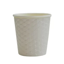 Tannex Double Wall Paper Hot Cups - 4oz - White - 200 Pack