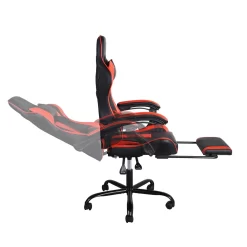 FurnitureR E-Sports Ergonomic Gaming Chair With Footrest - Black/Red -Professional Office Supply Store c7b6474337a25915ccae1ede8a33b059d34d5c35 square2933150 5