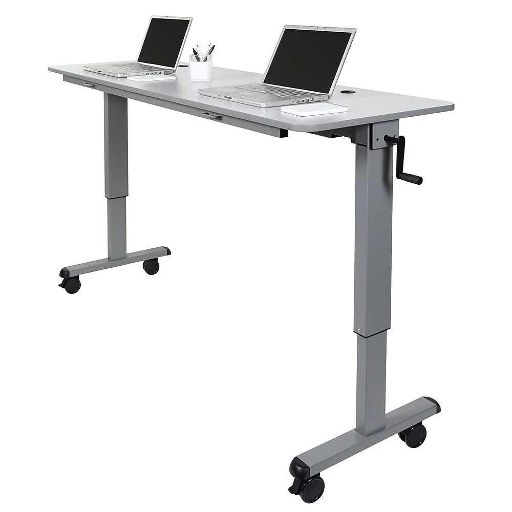 Luxor (STAND-NESTC-72) 72" Adjustable Flip Top Table 2 Luxor (STAND-NESTC-72) 72" Adjustable Flip Top Table - Image 2