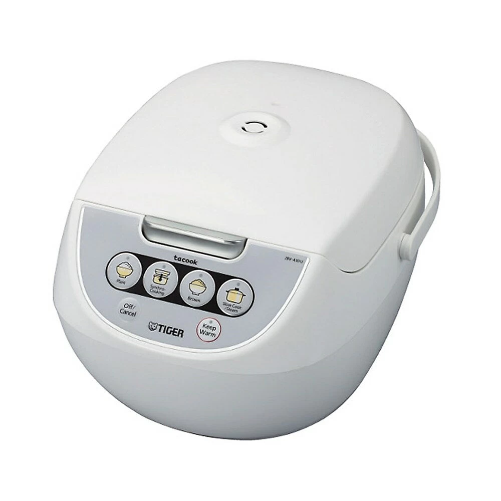 Tiger 5.5-Cups Microcomputer Controlled Rice Cooker And Warmer With Tacook Plate 1 Tiger 5.5-Cups Microcomputer Controlled Rice Cooker And Warmer With Tacook Plate