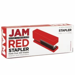 JAM Paper Office & Desk Sets, Stapler Tape Dispenser, Red (3378RE) -Professional Office Supply Store cf753c0fe0ad5c9504978cdcdfddc9b2b47880c1 square2478404 3