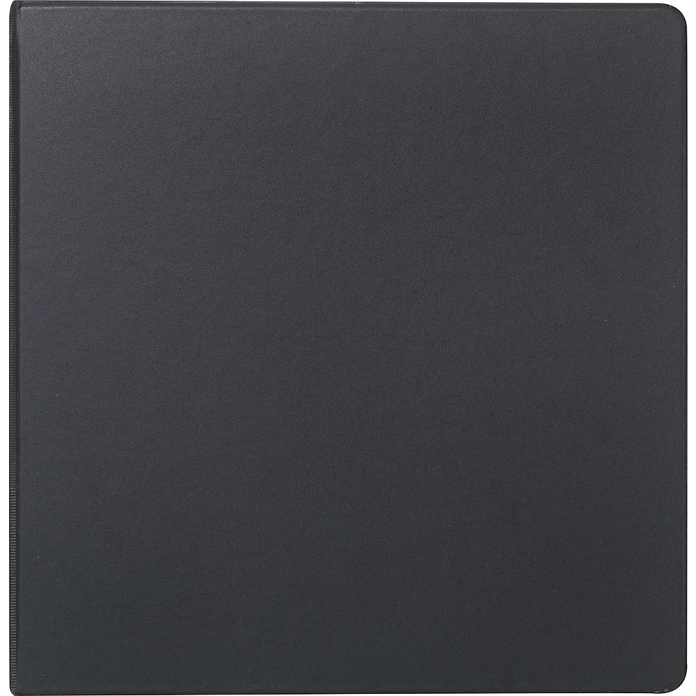 Staples Standard Binder With Label Holder And D-Rings - 2" - Black 3 Staples Standard Binder With Label Holder And D-Rings - 2" - Black - Image 3