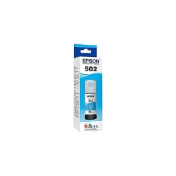 Epson® Epson T502 Dye Cyan Ink Bottle With Sensormatic (T502220-S)
