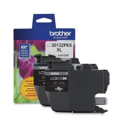 Brother LC30132PKS Black Ink Cartridge, High Yield, 2 Pack