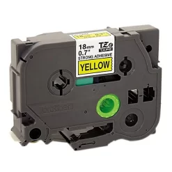 Brother 18mm Black On Yellow Tape With Extra Strength Adhesive 8m, TZeS641 -Professional Office Supply Store d801874de634d53a4478de76f3f587f818e6afb1 square2709121 3