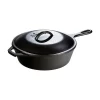 Lodge Cast Iron Chicken Fryer, 3 Quart (L8CF3)