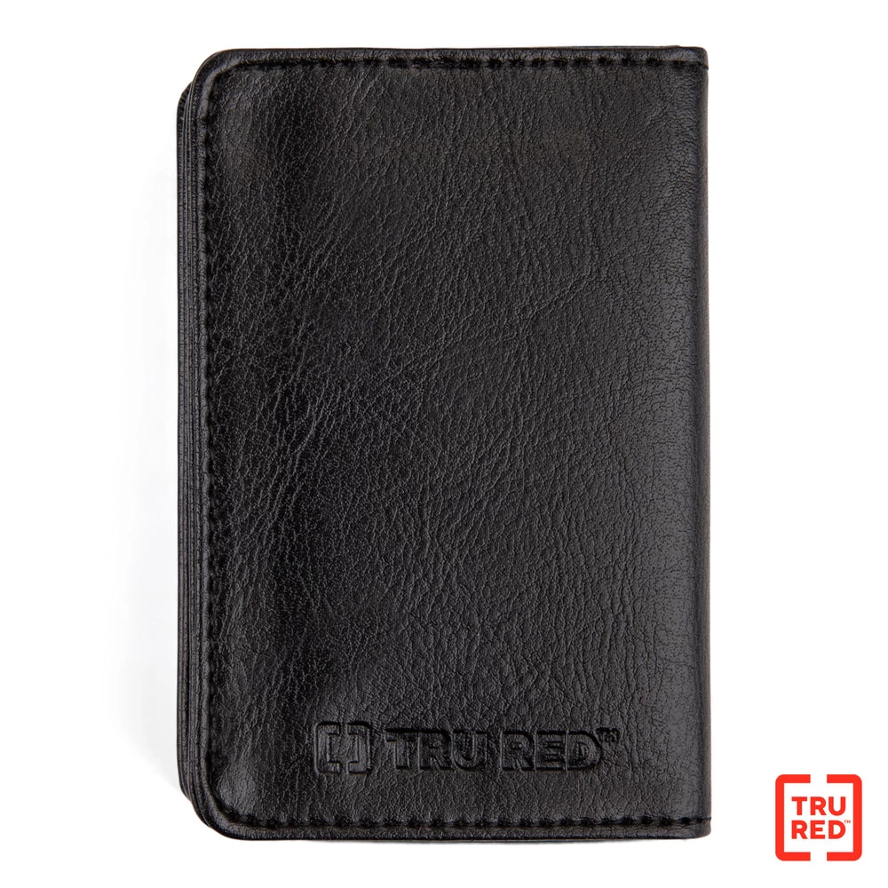 Bugatti Synthetic Leather Business Card Case - Black 4 Bugatti Synthetic Leather Business Card Case - Black - Image 4