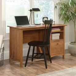Sauder Union Plain Single Pedestal Desk - Prairie Cherry (428831) -Professional Office Supply Store da7e4be04177579f3a1355fd8befa857d9aece0a square3023783 3
