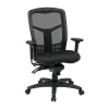 Pro-Line ProGrid Back High Back Chair With Adjustable Arms, Seat Slider, Multi-Function Control, Black
