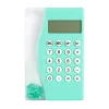 Pep Rally Quicksand Glitter 8-Digit Calculator - Mint
