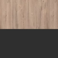 Bestar Aquarius 3-Piece Computer Desk And Two Bookcases - Rustic Brown & Graphite -Professional Office Supply Store dcb578246616025c1510d6f273999f10418fee0a square2981630 6