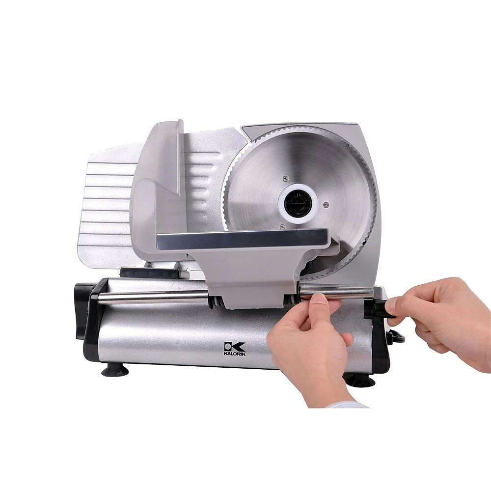 Kalorik Silver Professional Style Food Slicer 3 Kalorik Silver Professional Style Food Slicer - Image 3