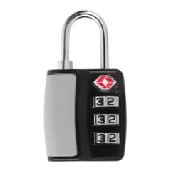 Habitu TSA 3 Digit Combination Lock - Black