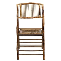 Flash Furniture American Champion Bamboo Folding Chair