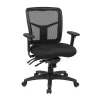 Proline ProGrid Mesh Mid Back Chair W/ Seat Slider, Black