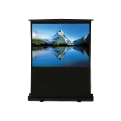 EluneVision 80" Portable Pneumatic Air-Lift Projector Screen, 4:3