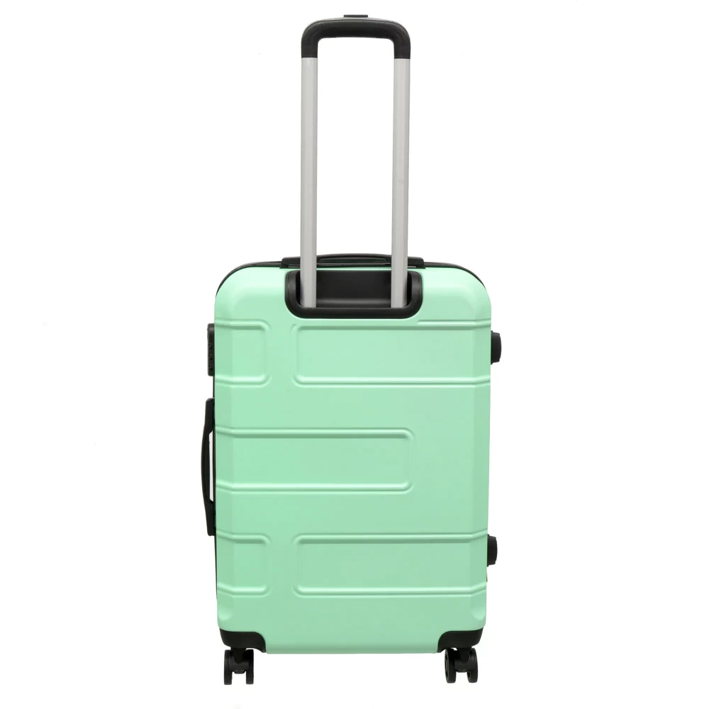 Nicci 3-Piece Luggage Set - Deco Collection - Mint 4 Nicci 3-Piece Luggage Set - Deco Collection - Mint - Image 4