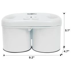 Koolatron Deluxe Double Treat Ice Cream Maker, White -Professional Office Supply Store e6355b4d82beb4fc009d9cd09b7fc33d125bc9d9 square1798537 5