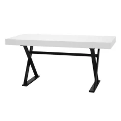 Plata Import Rainy Desk, White (CT-1769)
