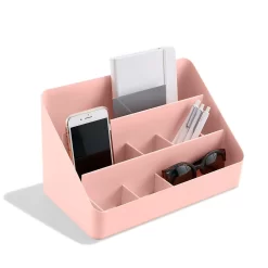 Poppin Desk Organizer - Blush -Professional Office Supply Store e91f9fc31b140058e742444e9cfdd7f342b16bfc square24343703 3