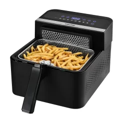 Kalorik 2-in-1 Digital Air And Deep Fryer - Black -Professional Office Supply Store eb455301bbb89c2d20da2cb31b62df9ab079f977 square2990408 4