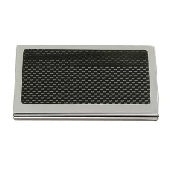 Elegance Carbon Fibre Card Case For Organizing Bus