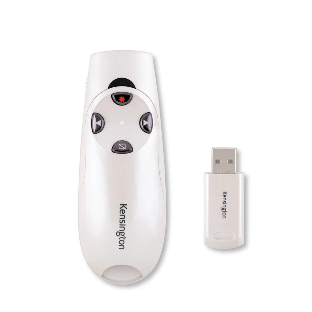 Kensington Presenter Expert Wireless With Red Laser - Pearl White (75773) 5 Kensington Presenter Expert Wireless With Red Laser - Pearl White (75773) - Image 5