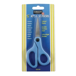Sargent Art 5" Child's Safety Pointed Tip Scissor, 12 Pack (SAR220905)