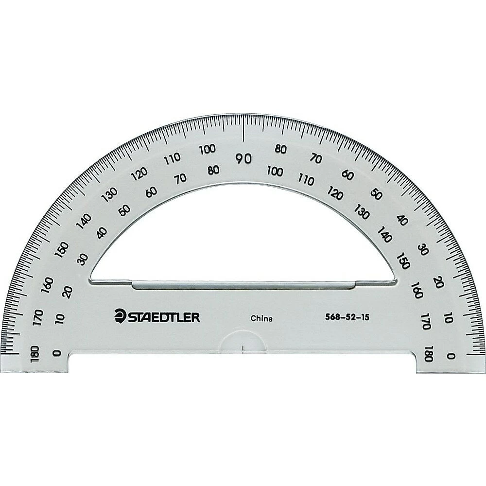 Staedtler Mars 180 Degree Protractor 2 Staedtler Mars 180 Degree Protractor - Image 2