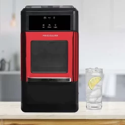 Frigidaire Countertop Crunchy Chewable Nugget Ice Maker - Stainless Steel - Red -Professional Office Supply Store f19f303b3312b75c9b018836900b7e3b232402b0 square3061900 5