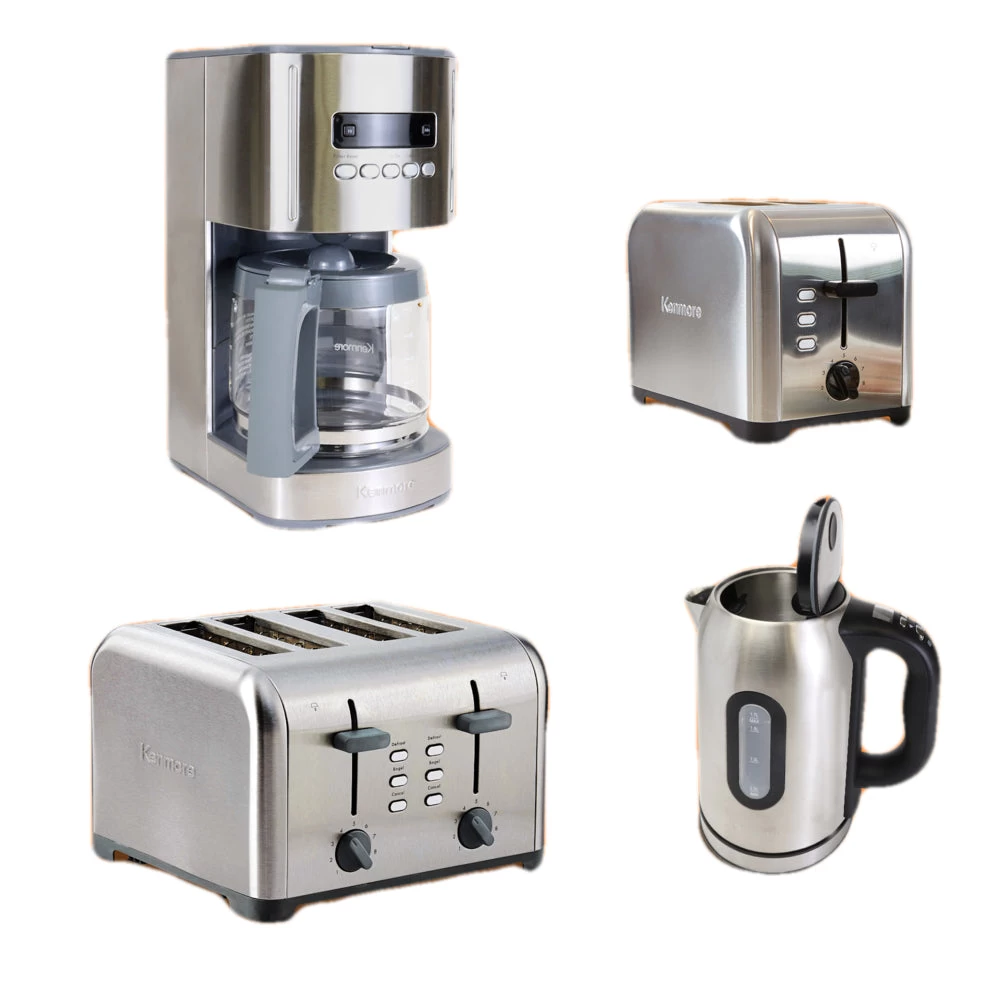 Kenmore 2-Slice Toaster - Grey And Silver Stainless Steel 6 Kenmore 2-Slice Toaster - Grey And Silver Stainless Steel - Image 6