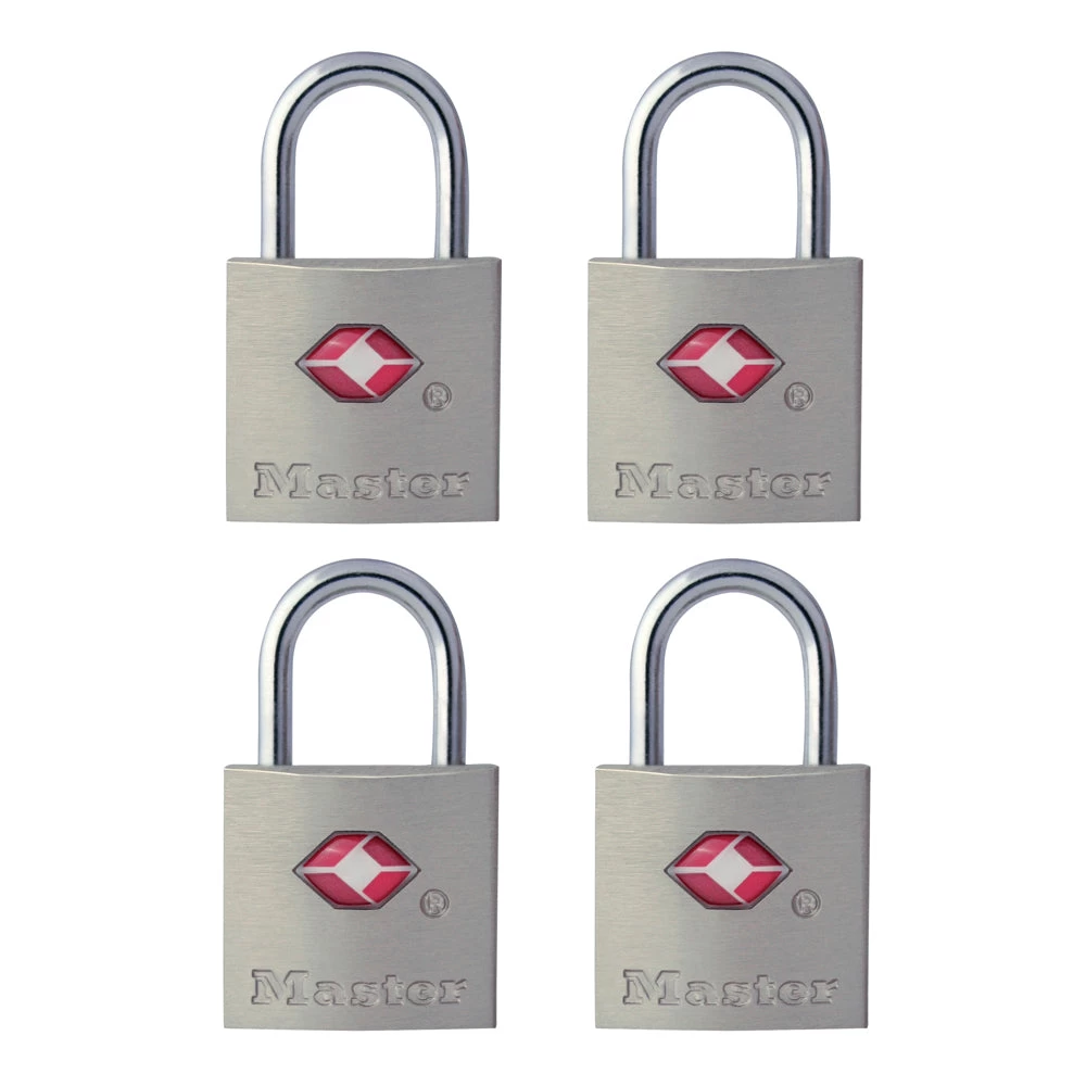 Master Lock SA Luggage Locks - 4 Pack 1 Master Lock SA Luggage Locks - 4 Pack