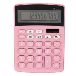 Pep Rally Display Calculator - Pink