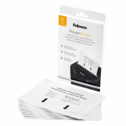 Fellowes Powershred Performance Lubricant Sheets -10 Pack