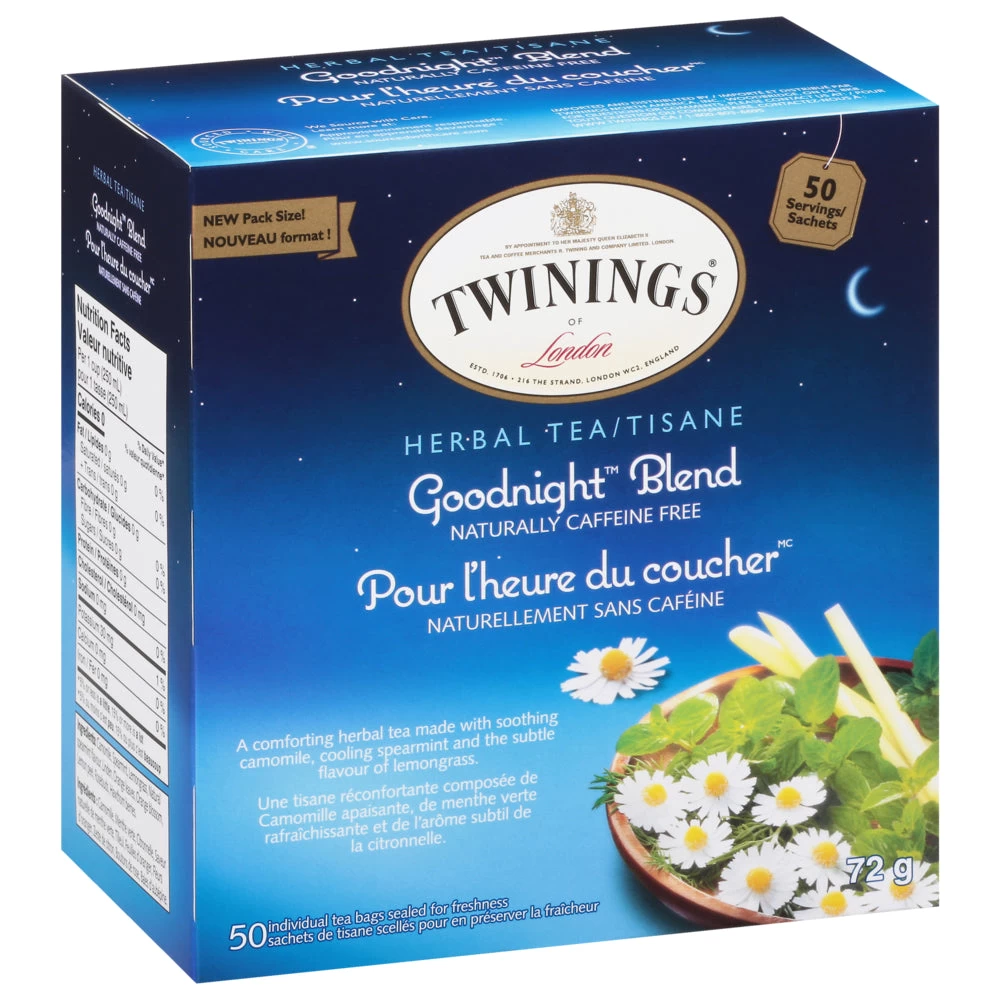 Twinings Of London Goodnight Blend Tea - 50 Pack 2 Twinings Of London Goodnight Blend Tea - 50 Pack - Image 2