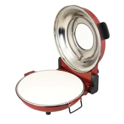 Kalorik High Heat Stone Pizza Oven, Red (PZM 43618 R) -Professional Office Supply Store fc9297557f61fc012451ff5cabcade980fb192ec square2751107 3