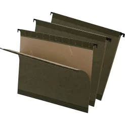 Pendaflex SureHook Reinforced Standard Green Hanging File Folders - Letter Size - 20 Pack