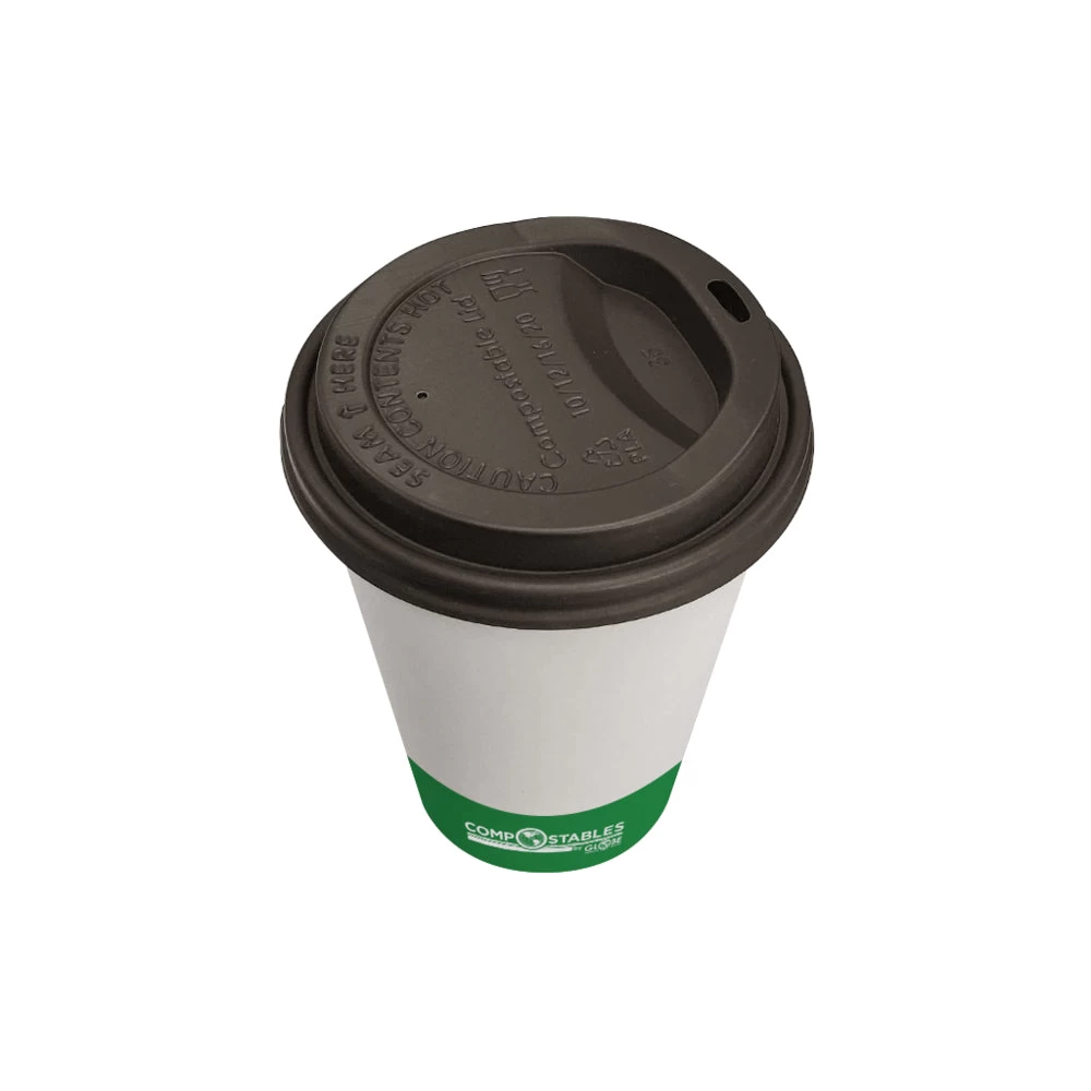 Globe Commercial Products 8 Oz Single Wall Hot/Cold Compostable Paper Cup - 1000 Pack 3 Globe Commercial Products 8 Oz Single Wall Hot/Cold Compostable Paper Cup - 1000 Pack - Image 3
